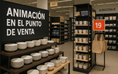 Los medios físicos en la animación del punto de venta